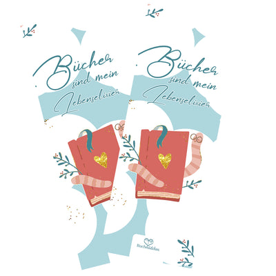 Lesezeichen »Bücherwurm«