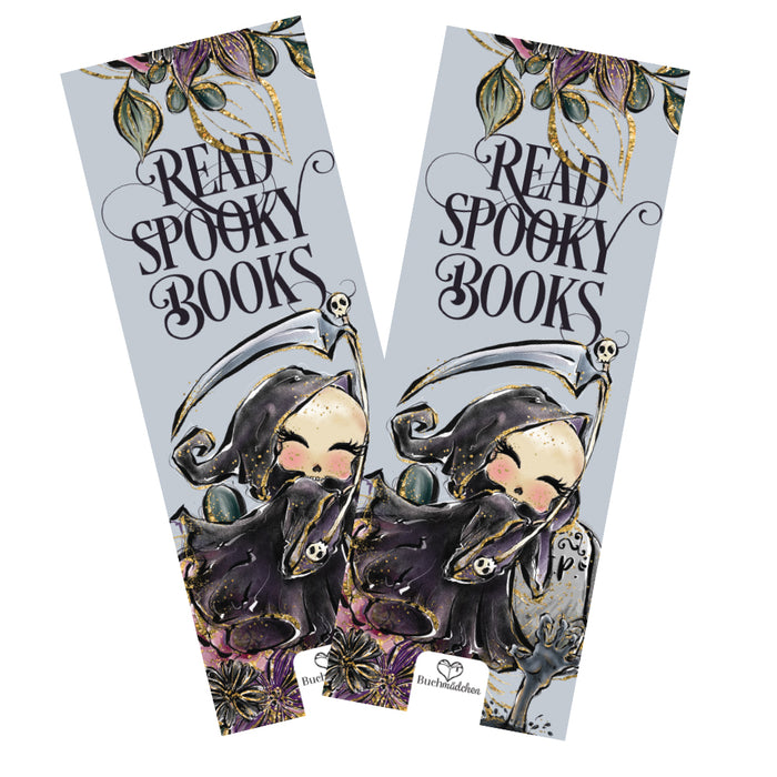 Lesezeichen »read spooky books«