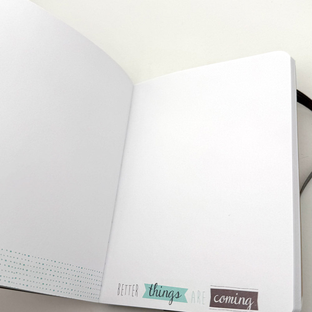 Notizbuch Wer schreibt, bleibt