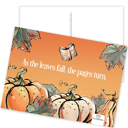 Postkarte »As the Leaves fall«