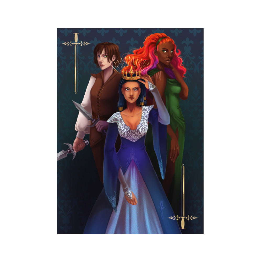 A5 Print »sieben Königreiche«