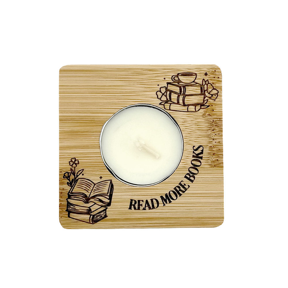 Teelichthalter »Read more Books«